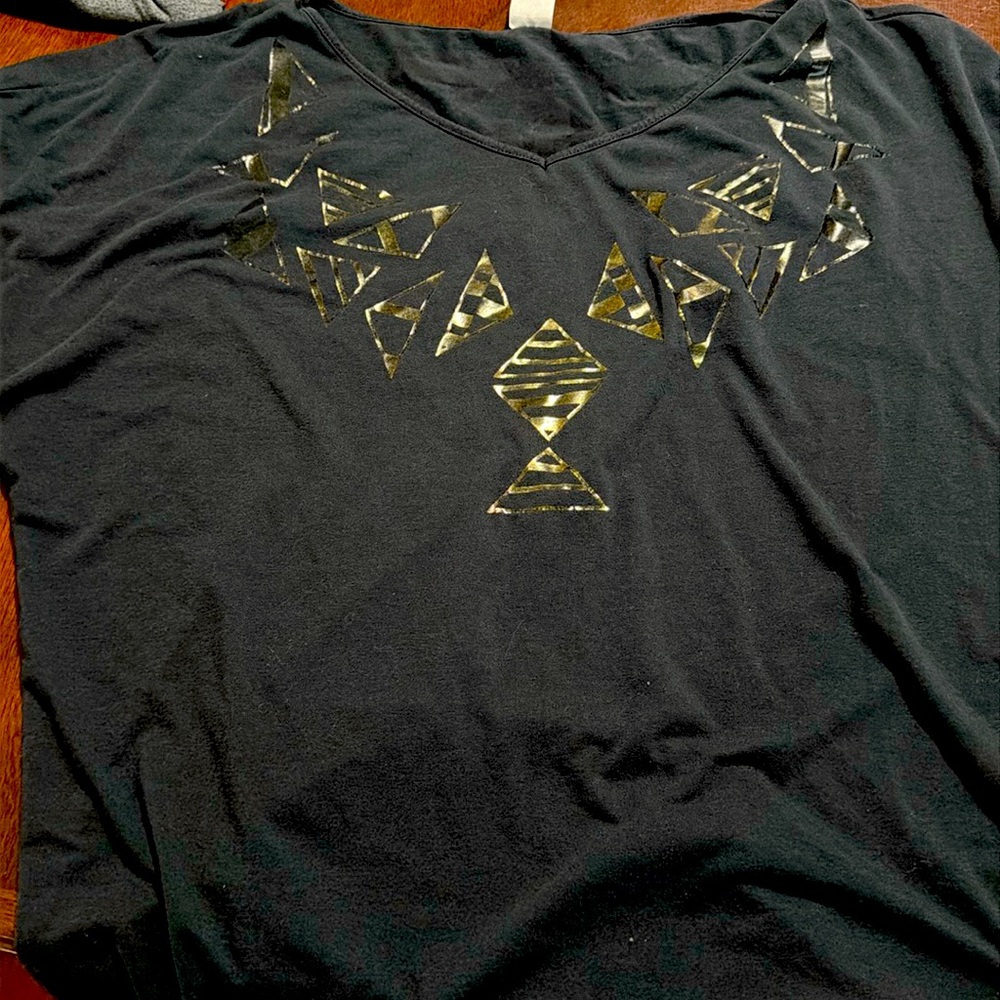 Zumba black oversized shirt